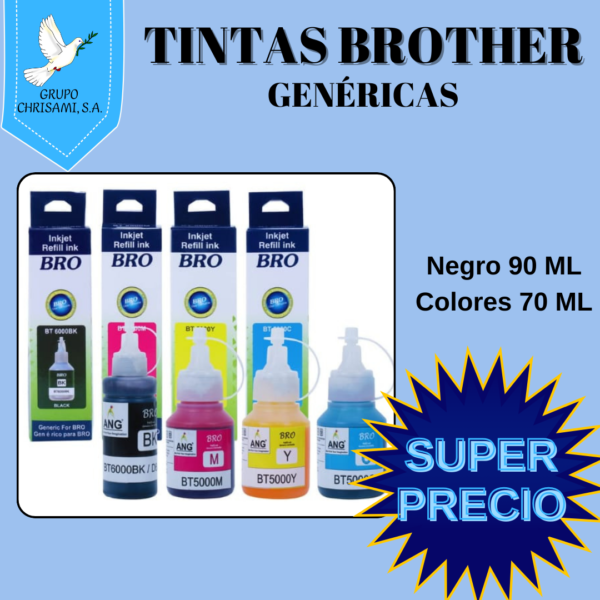 Tintas Brother - Grupo Chrisami