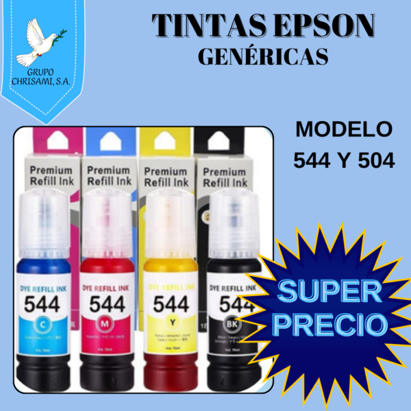 Tintas Epson - Grupo Chrisami