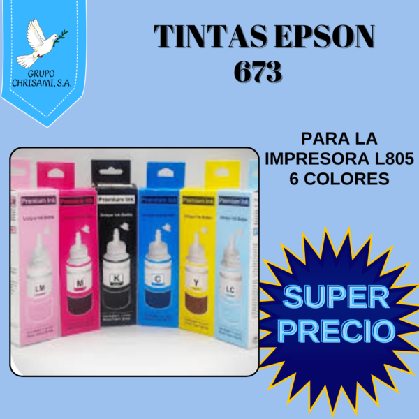 Tintas Epson - Grupo Chrisami