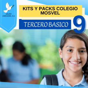 Kits Colegio Mosvel  Tercero Básico