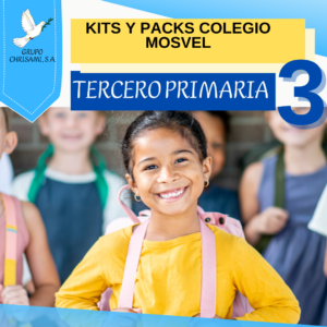 Kit Colegio Mosvel Tercero Primaria
