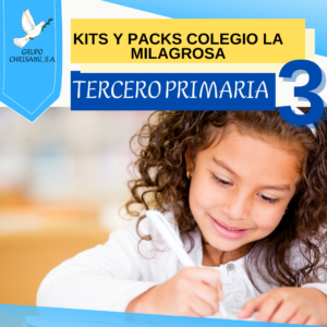 Kits Colegio La Milagrosa Tercero Primaria