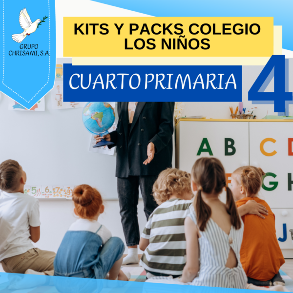 Kits Colegio los niños Cuarto Primaria