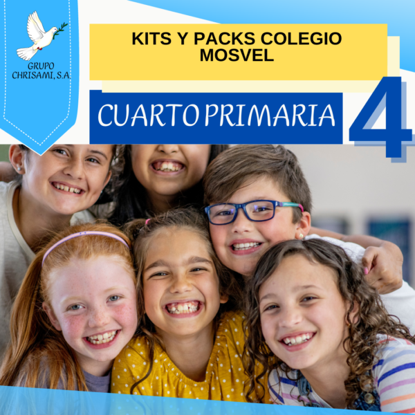 Kit Colegio Mosvel Cuarto Primaria