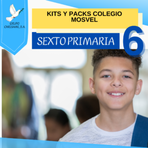 Kit Colegio Mosvel Sexto Primaria