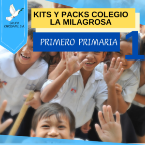 Kits Colegio la Milagrosa Primero Primaria