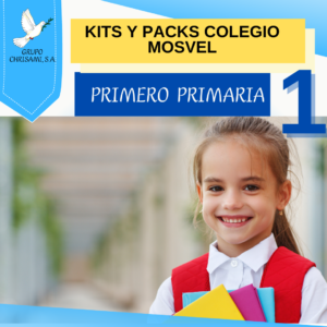 Kits Colegio Mosvel Primero Primaria