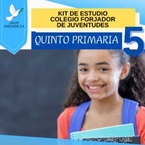 Kit de colegio Forjador de Juventudes  Quinto Primaria